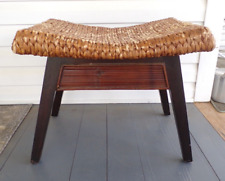 Bamboo seagrass stool for sale  Reidsville
