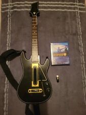 PS4 Guitar Hero Live Bundle guitarra sem fio com alça dongle e jogo TESTADO comprar usado  Enviando para Brazil