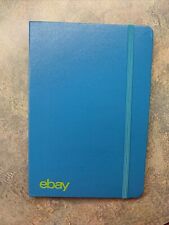 Marcador de livro diário diário eBay páginas forradas fita azul turquesa novo em branco comprar usado  Enviando para Brazil