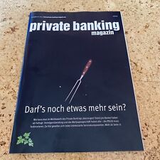 Private banking magazin gebraucht kaufen  Schöllkrippen