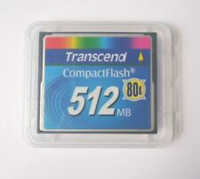 Cartão de memória Transcend flash compacto 512MB CF industrial 512M 100% genuíno 80X comprar usado  Enviando para Brazil