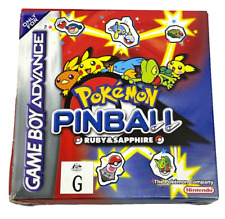 Pokemon Pinball Ruby & Sapphire Nintendo Gameboy Advance GBA *Completo* Na Caixa comprar usado  Enviando para Brazil