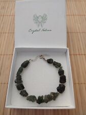 Moldavite tektite bracelet for sale  BASINGSTOKE