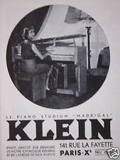 Publicité 1952 piano d'occasion  Compiègne