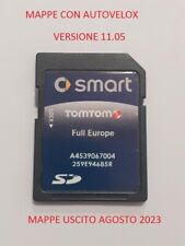 SD MAPPE SMART 453 P23 EUROPA 2023 -24 (by TomTom) VERSIONE 11.05 AGOSTO 2023, używany na sprzedaż  Wysyłka do Poland