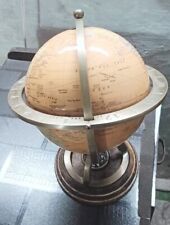 Antiguo Vintage 8" Mundo Globe Giratorio Escritorio Decorativo Mesa Oficina, usado comprar usado  Enviando para Brazil