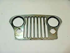 Used, Jeep CJ CJ5 CJ7 CJ8 76-86 Chrome Front Grille Grill Cover OEM  FREE SHIPPING for sale  Attleboro