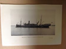 Steamship namur anchor for sale  UK