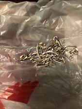 silver solid chain rope for sale  Fort Washington