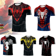 Camiseta Cosplay PS4 Spiderman Venom Homem-Aranha Cos Fantasia Manga Curta Academia comprar usado  Enviando para Brazil