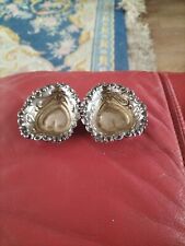 Pair silver salts for sale  ROMFORD