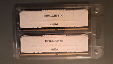 Crucial BALLISTIX DDR4 RAM WHITE Heatsinks 3600mhz 16-18-18-38 2x16GB 32GB DIMM for sale  Shipping to South Africa
