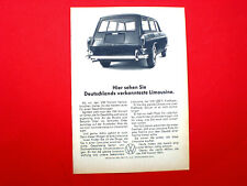 1966 Werbung aus Zeitschrift   Autohersteller  VW 1600 TL comprar usado  Enviando para Brazil