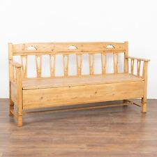 Pine bench storage for sale  Round Top
