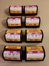 Filme Kodak Advantix 200 impressão colorida 25 exposições expiradas. Lote de 8 rolos comprar usado  Enviando para Brazil