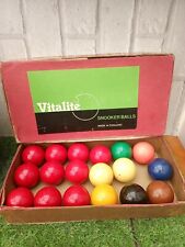 Vitalite snooker balls for sale  Shipping to Ireland