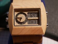 Armbanduhr holz gebraucht kaufen  Daxlanden