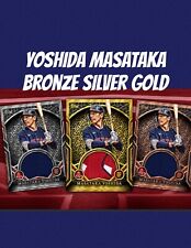 Topps Bunt 2024 YOSHIDA MASATAKA RELÍQUIA SÉRIE OURO PRATA BRONZE DIGITAL comprar usado  Enviando para Brazil