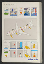 Sabena airbus a321 d'occasion  Expédié en Belgium