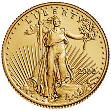 2022 American Gold Eagle 1/10 oz $5 - BU for sale  Huntington Beach