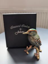 Green enamelled kingfisher for sale  WISBECH