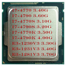 LOT Intel Core i7-4770 i7-4790 i7-4770S i7-4790S i7-4770K i7-4790K E3-1230V3 CPU for sale  Shipping to Canada