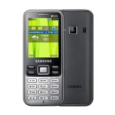 "Teléfono móvil original Samsung C3322 doble SIM 2,2" 2,0 MP desbloqueado GSM 2G" negro  segunda mano  Embacar hacia Argentina
