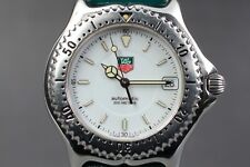 *EXC+3* TAG HEUER SEL WI2110 automático esfera blanca 200 m reloj para hombre, usado segunda mano  Embacar hacia Argentina