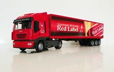 Gráficos IVECO Stralis semi-reboque tri-eixo caminhão fundido Johnnie Walker em escala 1/43, usado comprar usado  Enviando para Brazil