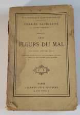 Charles baudelaire fleurs d'occasion  Brive-la-Gaillarde
