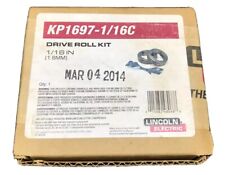 Kit de rolo de acionamento Lincoln Electric 1/16" 1,6mm KP1697-1/16C alimentador de fio com núcleo comprar usado  Enviando para Brazil