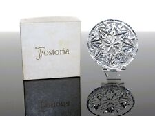 Fostoria crystal clear for sale  Harvest
