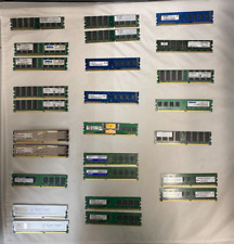 Lot of 26 Dell, Kingston, Crucial, Elpida, Adata, ATP, Apacer RAM Memory Sticks for sale  Shipping to South Africa