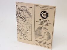 1973 Union Pacific Railroad Time Table No. 56 for Oregon Division and Spokane In, used for sale  Shipping to South Africa