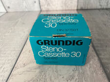 Grundig steno cassette for sale  RICKMANSWORTH