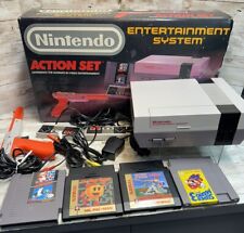 Consola doméstica original Nintendo Entertainment System - gris con juegos y caja segunda mano  Embacar hacia Mexico