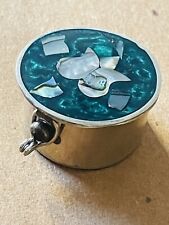 vintage silver box abalone for sale  Carmichael