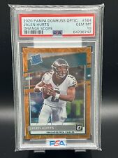 Mira naranja Donruss Optic Jalen Hurts 2020/79 PSA 10 Eagles #164 segunda mano  Embacar hacia Mexico