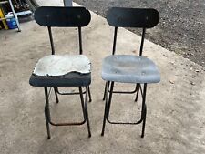 Retro industrial stools for sale  POOLE
