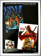 Usado, Pôster promocional Deadpool RARO PS3 XBOX 360 42cm x 59cm comprar usado  Enviando para Brazil