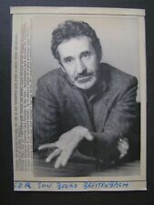 AP Wire Press Photo 1985 South African Writer Breyten Breytenbach Interview for sale  Shipping to South Africa