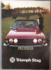 Vintage triumph stag for sale  WAKEFIELD
