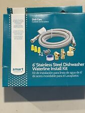 Kit de instalação de máquina de lavar louça Smart Choice 6' - Aço inoxidável comprar usado  Enviando para Brazil