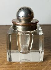 Vintage crystal inkwell for sale  MANCHESTER