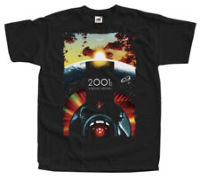 Usado, 2001: A Space Odyssey V9 CAMISETA póster de película NEGRO algodón talla S a 5X segunda mano  Embacar hacia Argentina