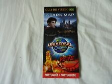 Harry Potter Wizarding World Orlando Park Map abertura semana 2010 Português comprar usado  Enviando para Brazil