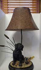 Luminária de mesa Labrador Dog Decoy cauda de gato pato laboratório de caça recuperador rústico (2 lâmpadas) comprar usado  Enviando para Brazil