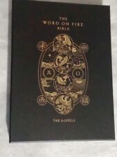 Bíblia The Word On Fire: Os Evangelhos, 592 Páginas, Encadernado em Couro, Arte Colorida, Na Caixa  comprar usado  Enviando para Brazil