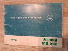 Mercedes trac unimog d'occasion  Expédié en Belgium