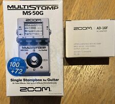Zoom ms50g multistomp for sale  LONDON